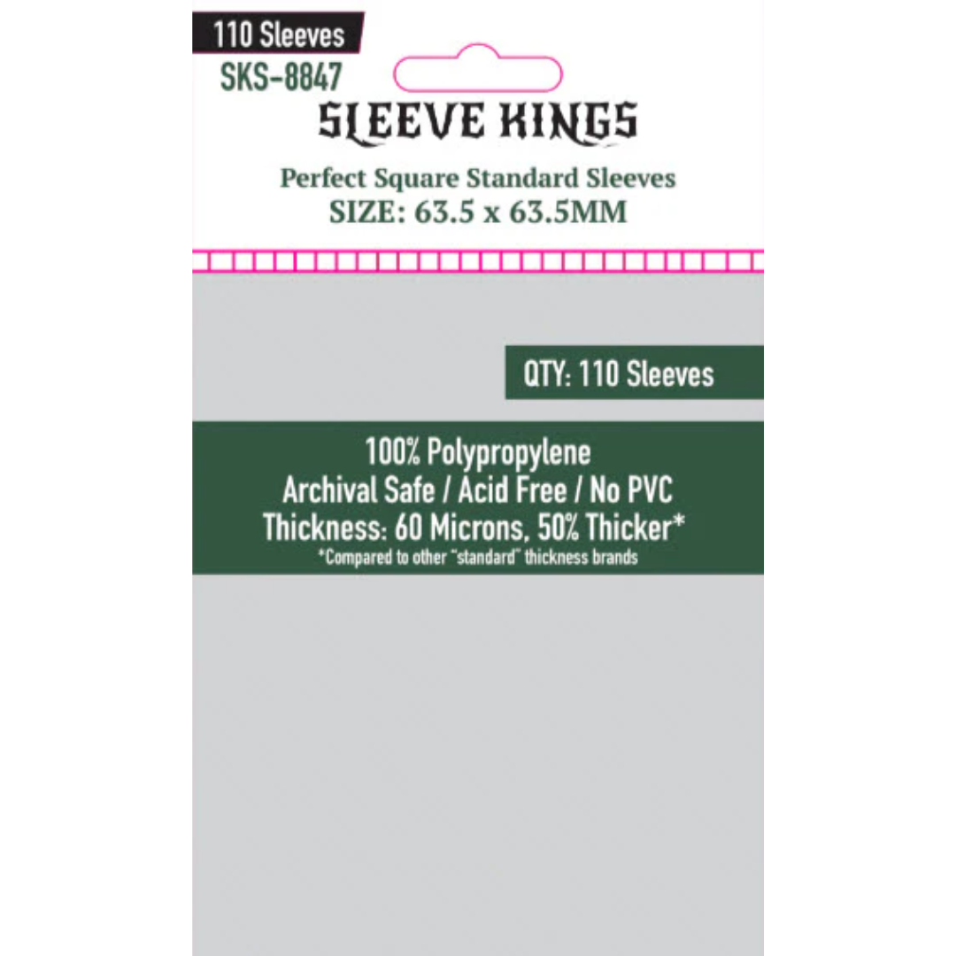 Perfect Square Card Sleeves (63.5x63.5mm)