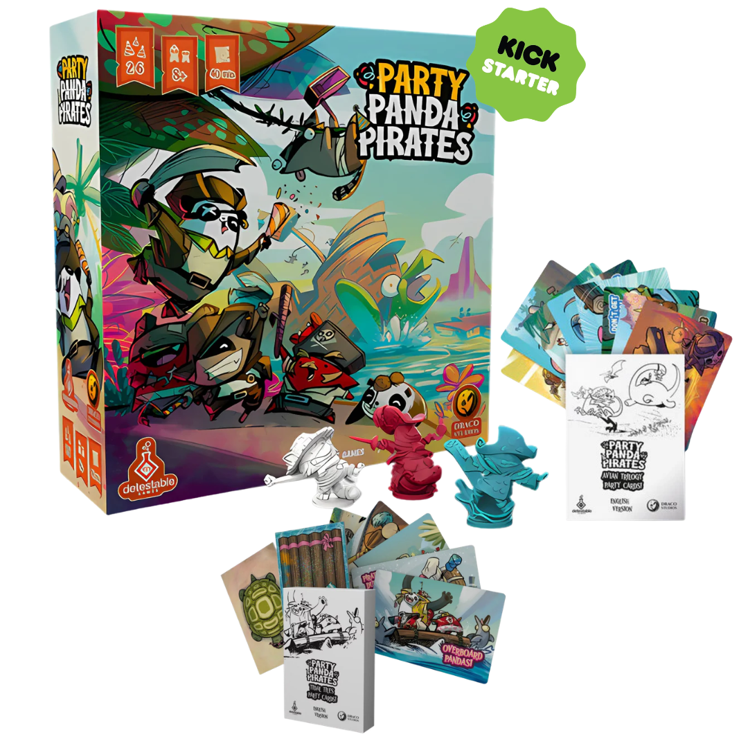 Party Panda Pirates Deluxe + Mini Expas