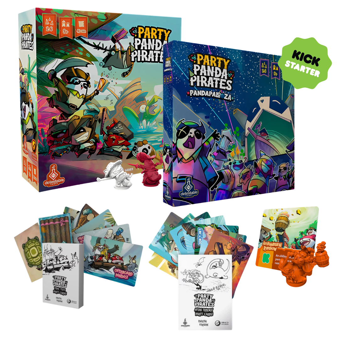 Party Panda Pirates Deluxe Gameplay Bundle
